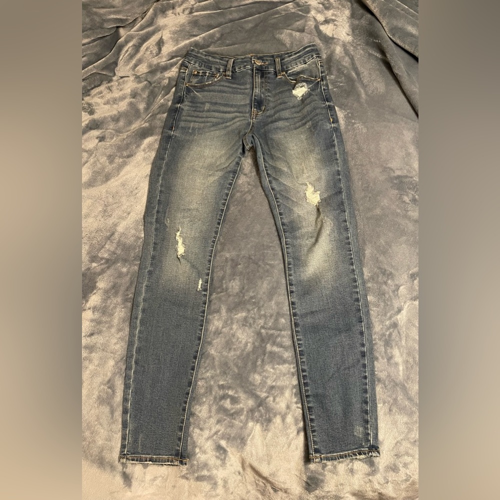 Aeropostale High Rise Curvy Jeggings Size 6